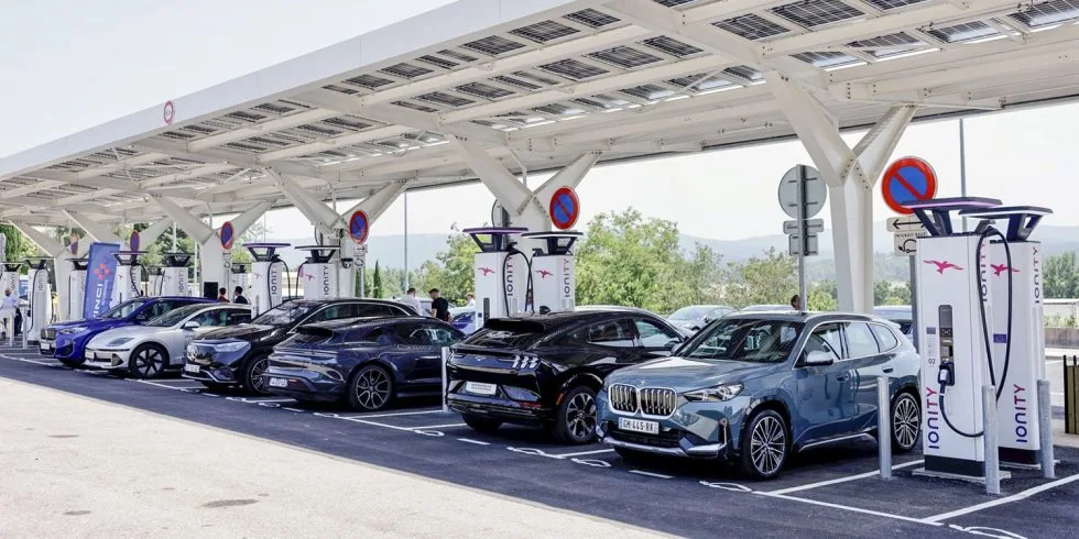 Ionity opens new hub for high-power charging in France