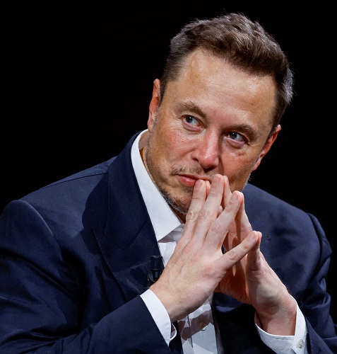 Elon Musk, el CEO at Tesla.