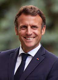 Emmanuel Macron, President of France.