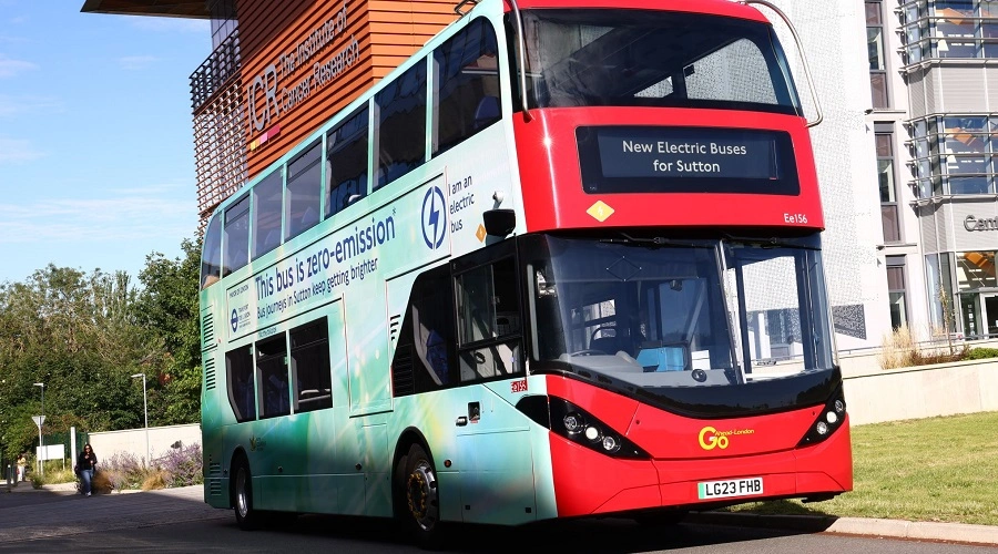 Go-Ahead London electric bus 400th