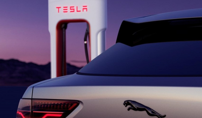 Jaguar Tesla Supercharger North America