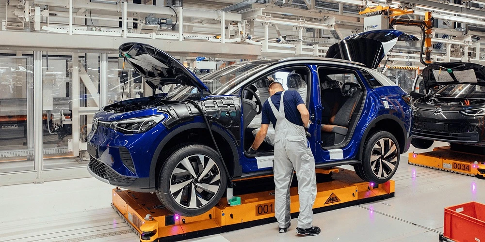Volkswagen Zwickau plant EV sales
