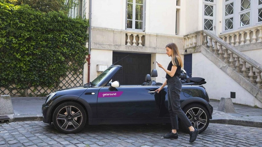 Getaround's Connect allows users to book and unlock vehicles through their mobile phones.