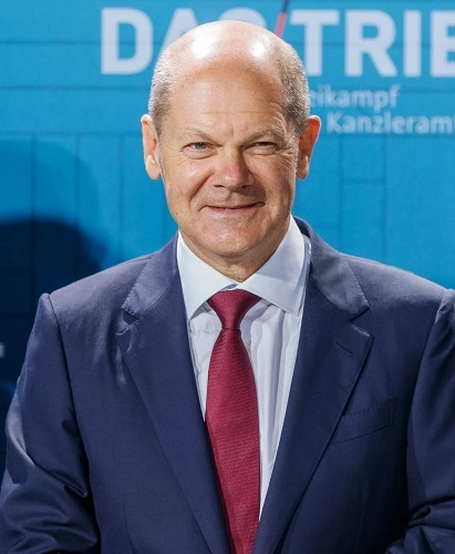 Chancellor Olaf Scholz.