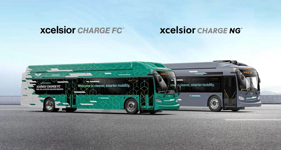 New Flyer zero emission buses