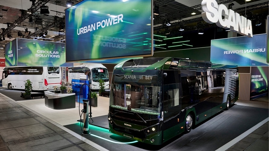 Scania new battery-​electric bus platform