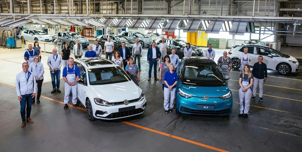 Volkswagen ev production