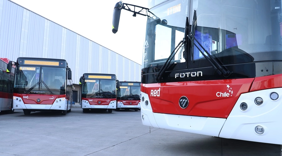 Chile and Colombia lead the top five of Latin American countries with the most electric buses.