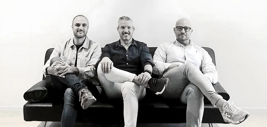 Juan Carlos Barranco, Sergio Ballesteros, and Ruben Palomino Gualix, founding partners of ESMOVE.
