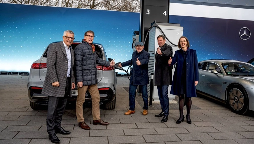 Mercedes-Benz Charging Hub Mannheim
