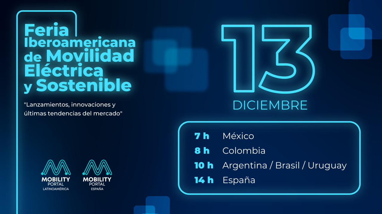 ¡TOMORROW! The 1st edition of the Ibero-American Fair of Electric and Sustainable Mobility arrives.