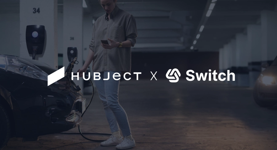 Switch and Hubject charging points