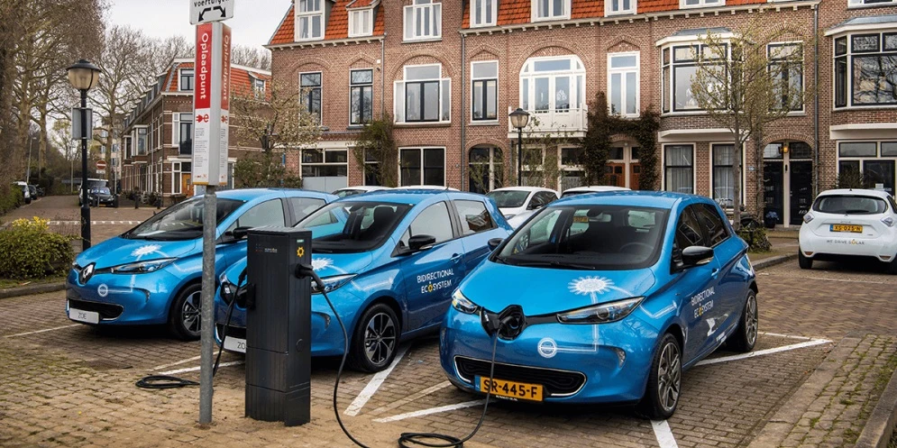 vehicles sold in the Netherlands in 2023 were electric