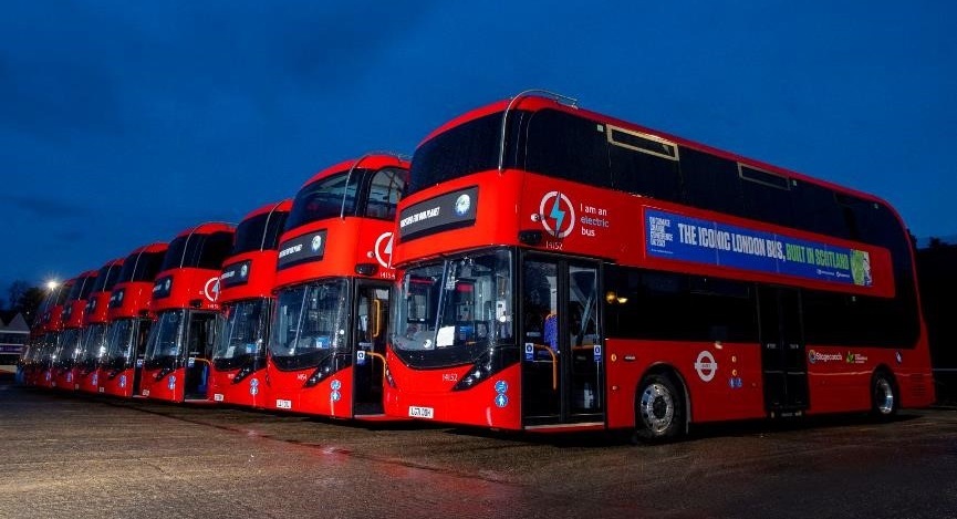 Electric buses UK