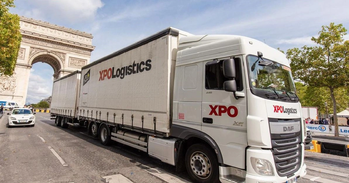 XPO logistics electric trucks (1)