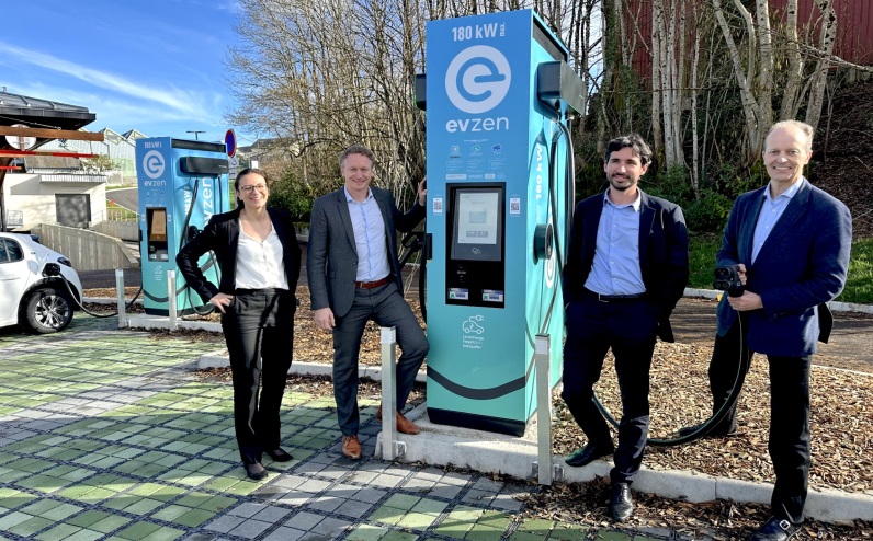 EVBox fast-charging stations to SMEG's EVzen France