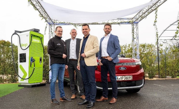 Ford and Allego to certify the European dealer network with ultra-fast charging