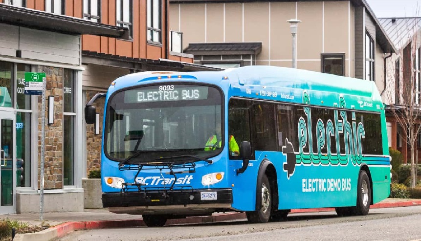 British Columbia electric buses BC Transit