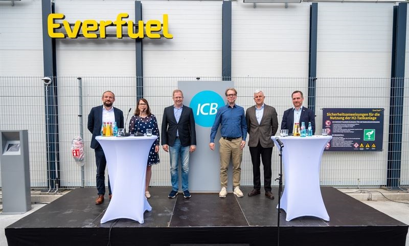 Everfuel announced the opening of a H2 refuelling station in Germany