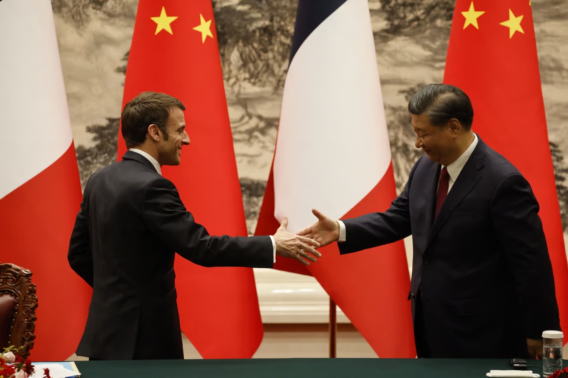 France and China's strained relatioship