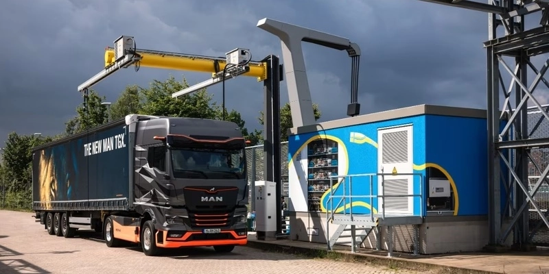 Shell launches first megawatt charger for eTrucks in Amsterdam