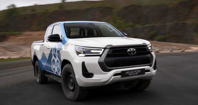 The Hilux hydrogen fuel cell project