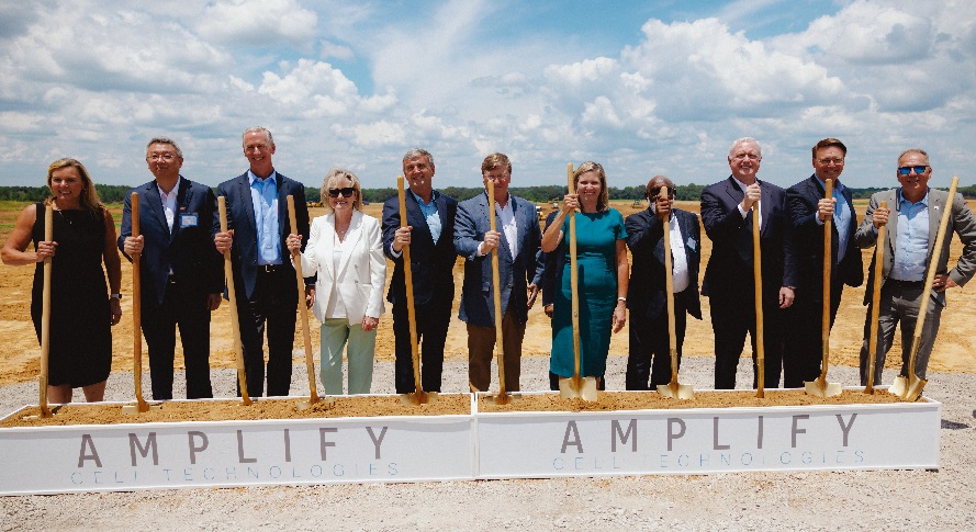 Amplify Cell Technologies begins construction of Mississippi battery cell factory