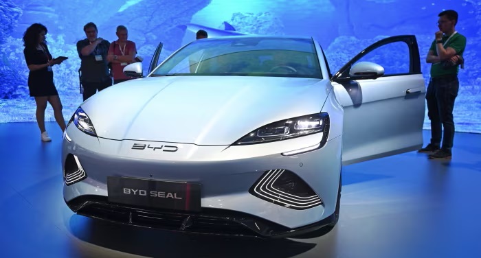 Chinese automakers BYD EV prices