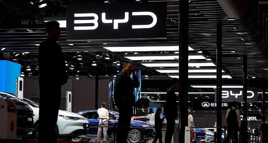 BYD electric vehicles