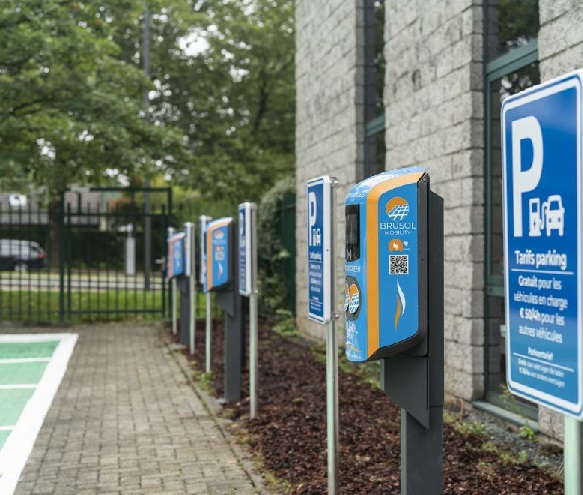 Charging points in Brussels