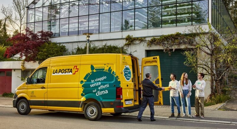 Swiss Post makes deliveries with new electric vans