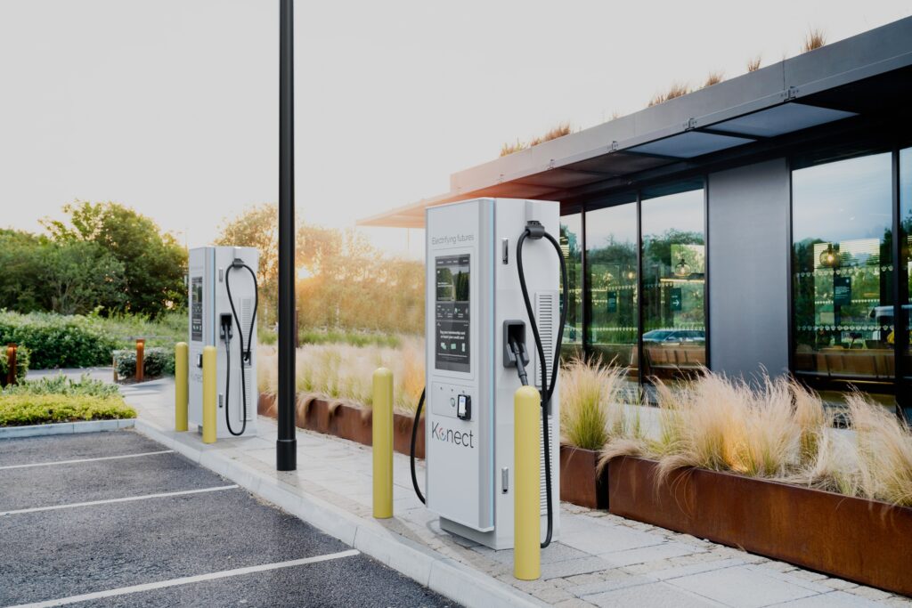 Konect, GVR EV charging solutions provider for fleets and forecourt operators.