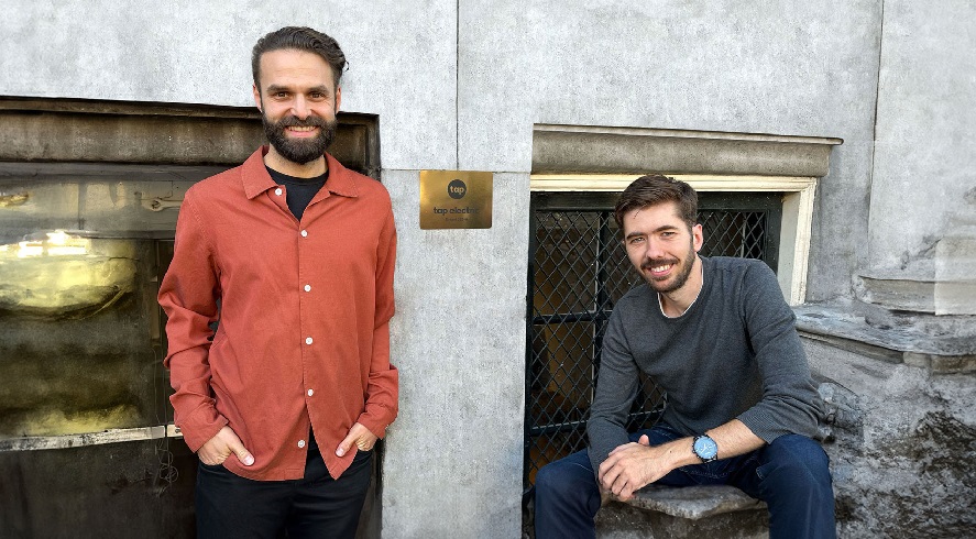 Dan Pezim and Nico Spoelstra, founders of Tap Electric