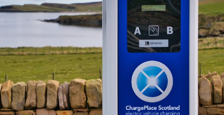 Scotland charging point