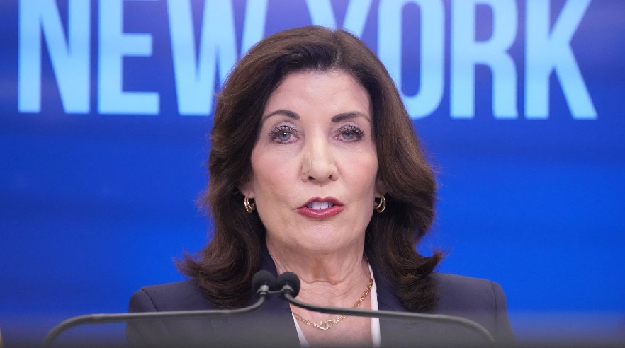 Governor Kathy Hochul New York ev chargers