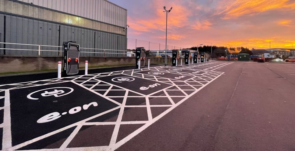 E.ON to Install 42 High-Power Chargers in Scotland
