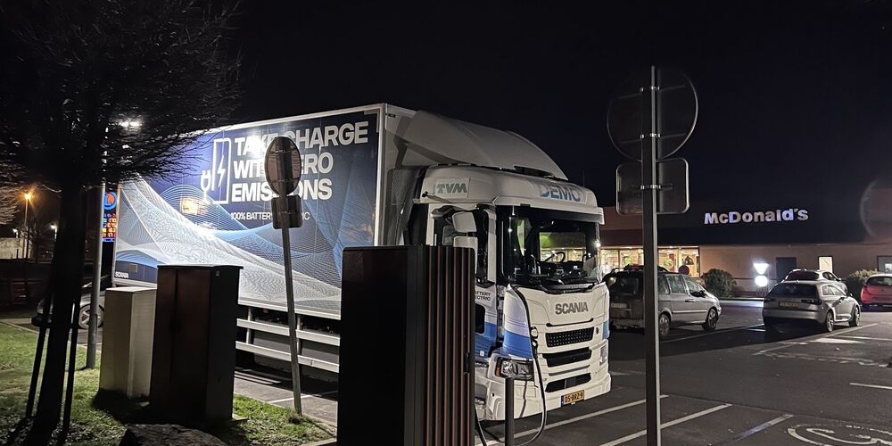 From the Netherlands to Spain in an eTruck: “McDonald's made the trip possible”