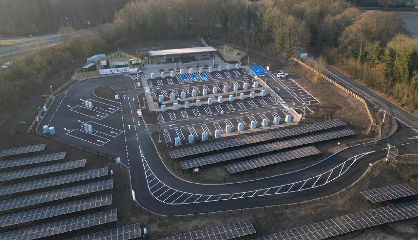 InstaVolt opens largest ultra-rapid charging Superhub in Winchester