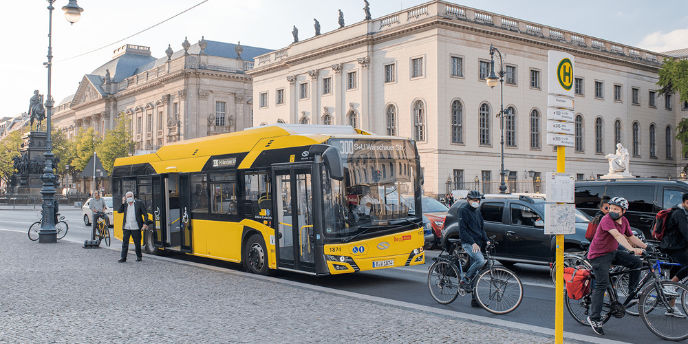 BVG builds first fully electric bus depot