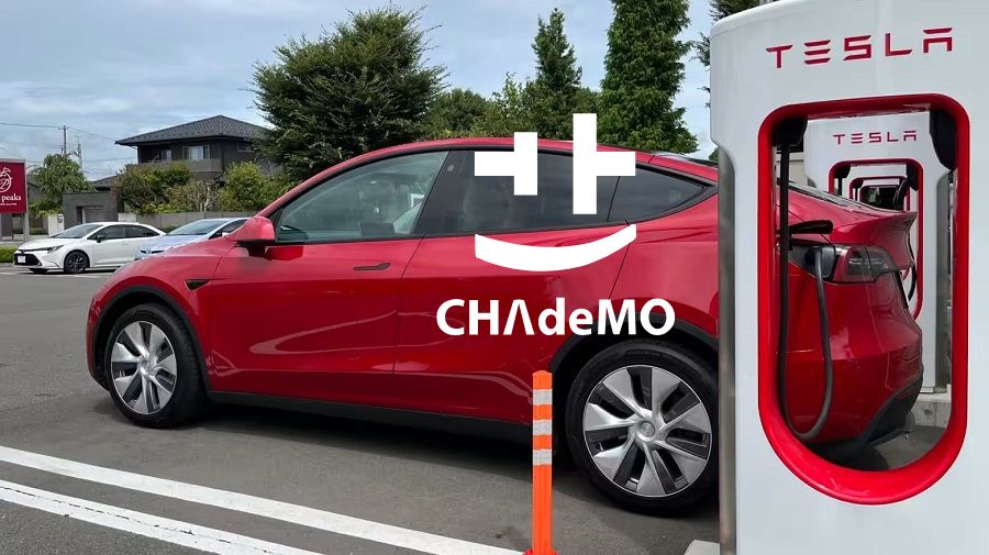 CHAdeMO Challenged by Tesla Chargers Amid US-Japan Tariff Dispute