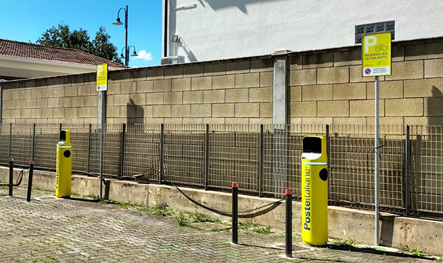Poste Italiane installs 165 EV charging points under the Polis project