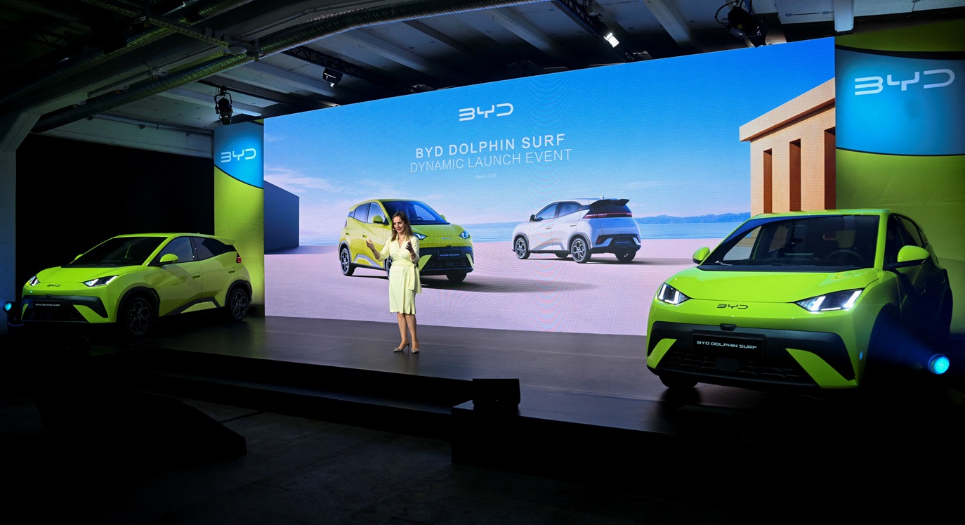 BYD expands European footprint with launch of Dolphin Surf