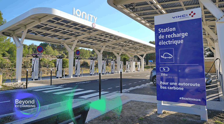 Motorways make up 15% of France’s total rapid charging infrastructure