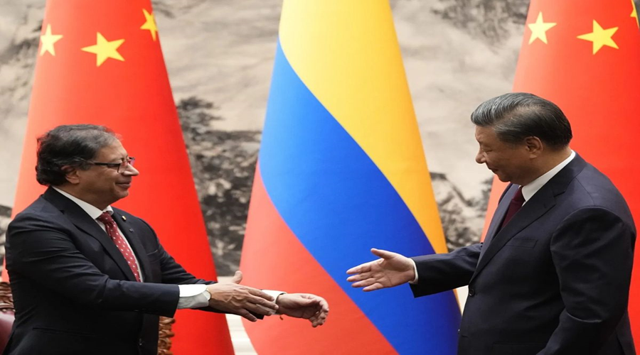 Petro and Xi Jinping Colombia