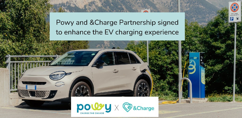 &Charge and Powy partner to improve the public charging experience at 20,000 stations