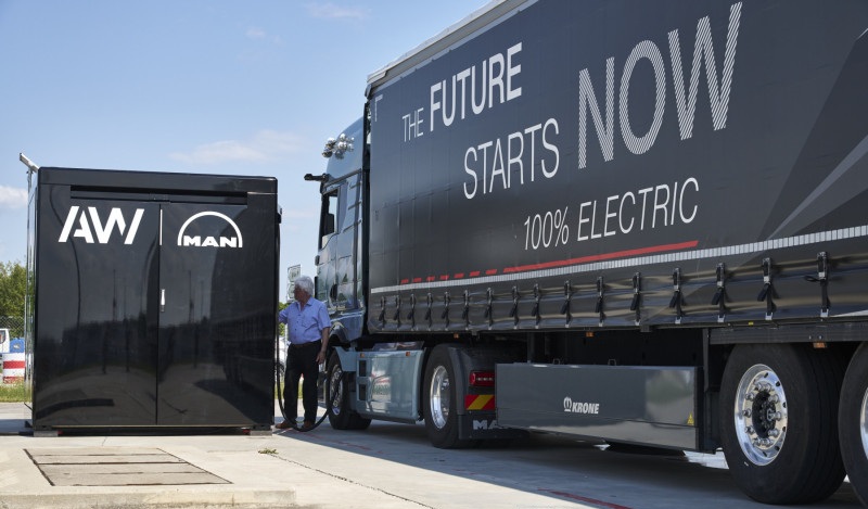 Smart Charging Cube: MAN’s New Solution for Charging Trucks and Buses