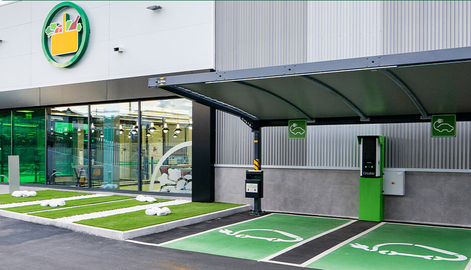 Mercadona se gana el “TOP 3” en compañías con mayores redes de recarga eMobility