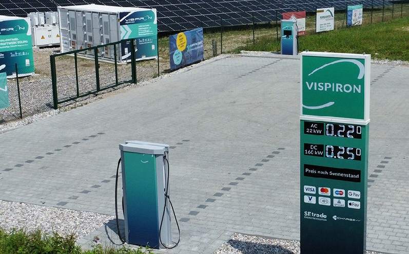 Sector Coupling: VISPIRON expands in Europe combining solar, batteries and fast charging