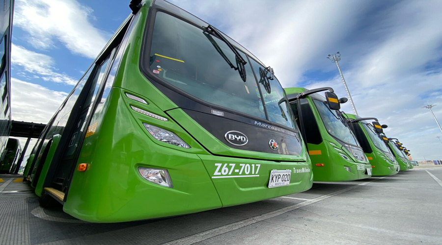 Colombia buses.