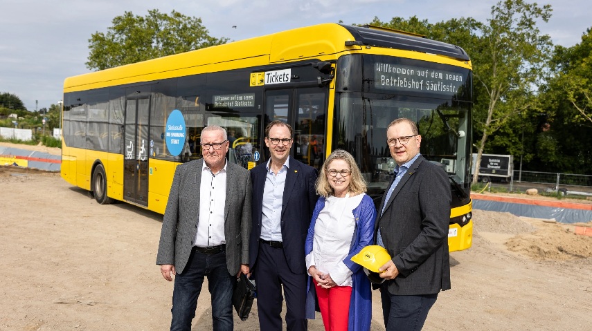 Large-scale electrification in Berlin: construction of new depot and 270 e-buses